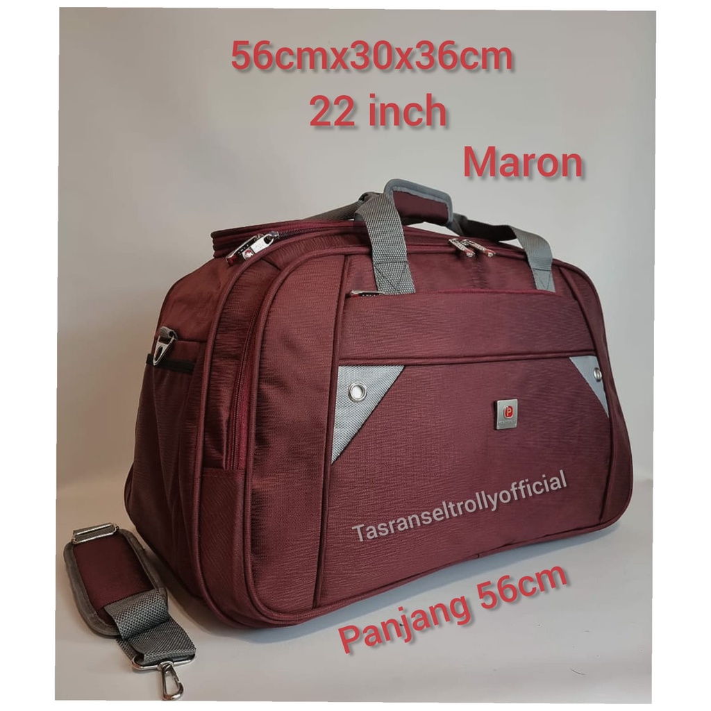 Tas Pakaian Travel Bag Polo Interclub 56x30x36 Big size 100%original