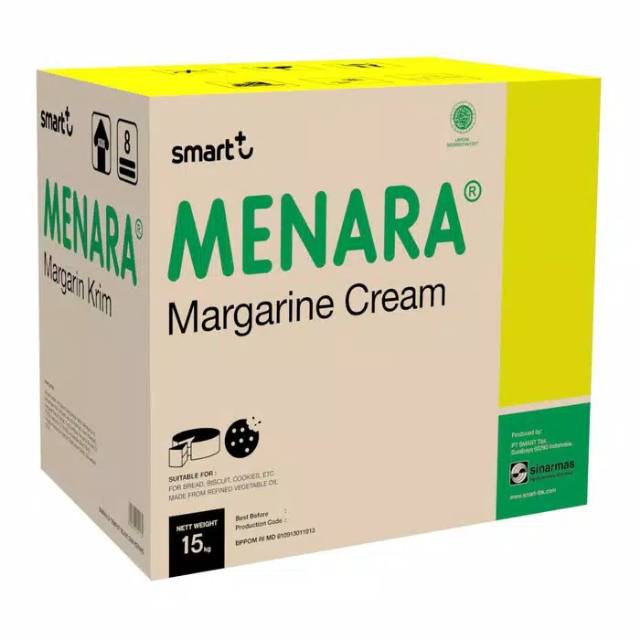 

Menara Margarine Cream Repack 1000 Gram / 1 Kg