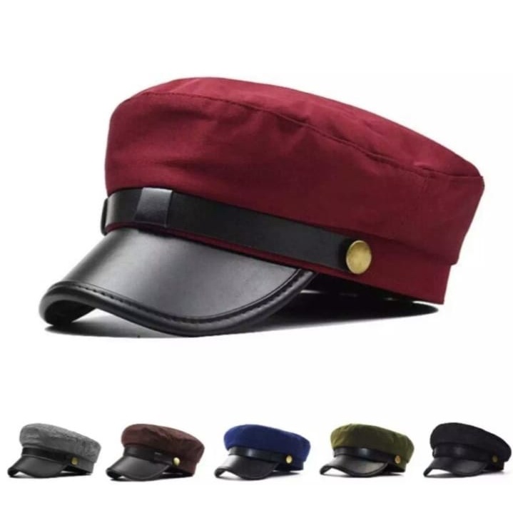 Topi Sailorman Army Topi Pelaut Cap Cadet Military Topi Ariel