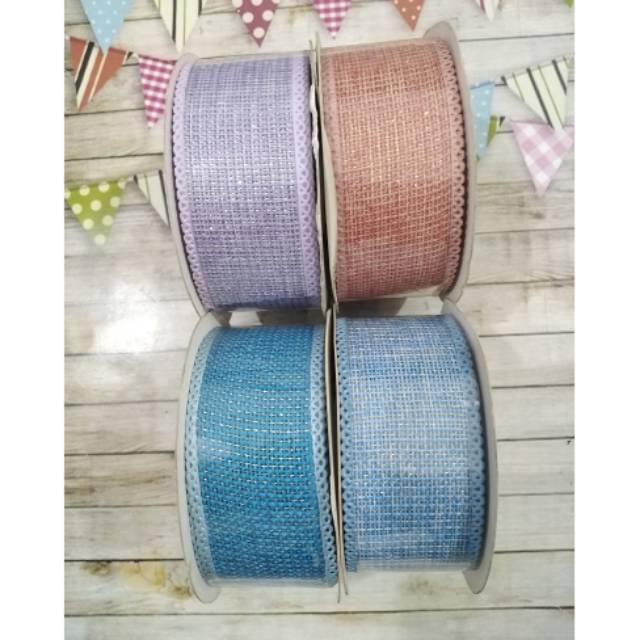 Pita goni warna 4 cm rol