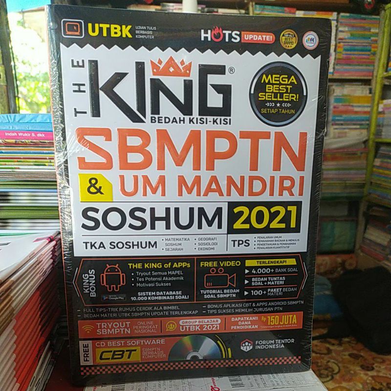 THE KING SBMPTN 2021 / WANGSIT 2021 + UM MANDIRI ORIGINAL 100 Shopee