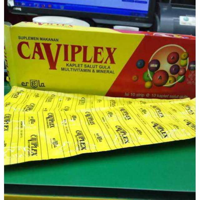 Caviplex multivitamin meningkatkan daya tahan tubuh dan imun #original