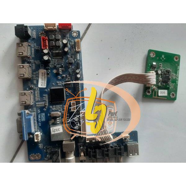 MB TV POLYTRON PLD 32T1506 - MAINBORD TV POLYTRON PLD 32T1506 - MESIN TV POLYTRON 32T1506