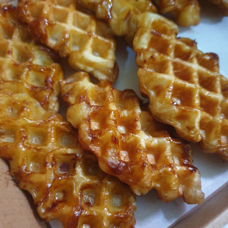 

Croffle ( Croissant Waffle) 3pcs