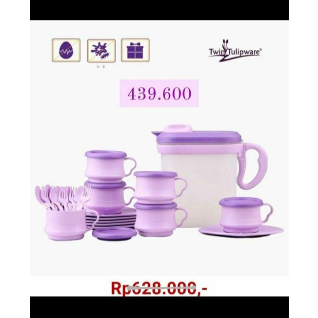 tulipware set