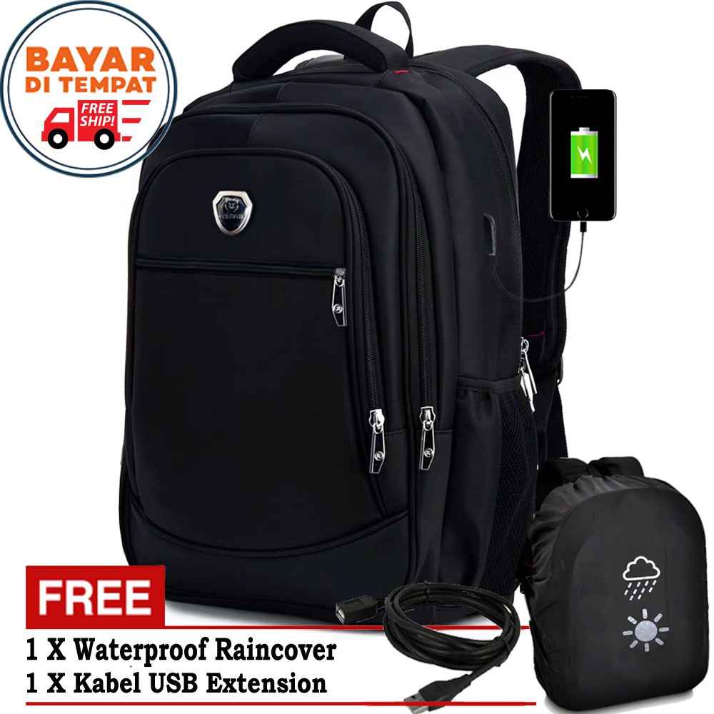 tas ransel polo gives pria anti air