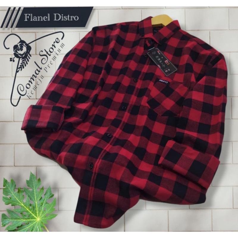 KEMEJA FLANEL WANITA KEMEJA DISTRO LENGAN PANJANG-F2