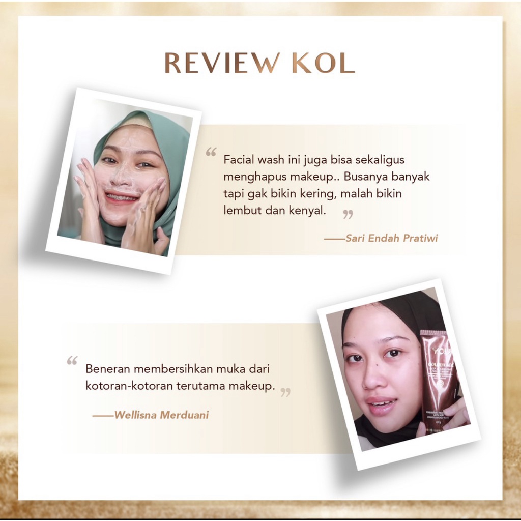 YOU Golden Age Deep Cleansing Facial Wash 100g [Deep Pore Cleansing &amp; Removes makeup]