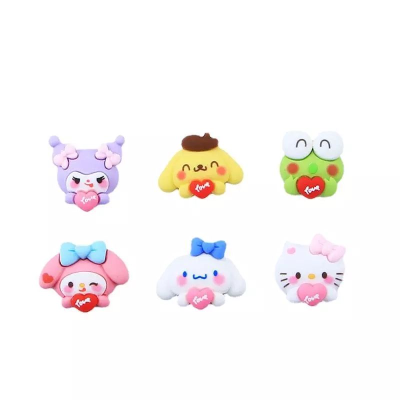 Clay Sanrio Head Love Dof Clear [set dan pilih motif]