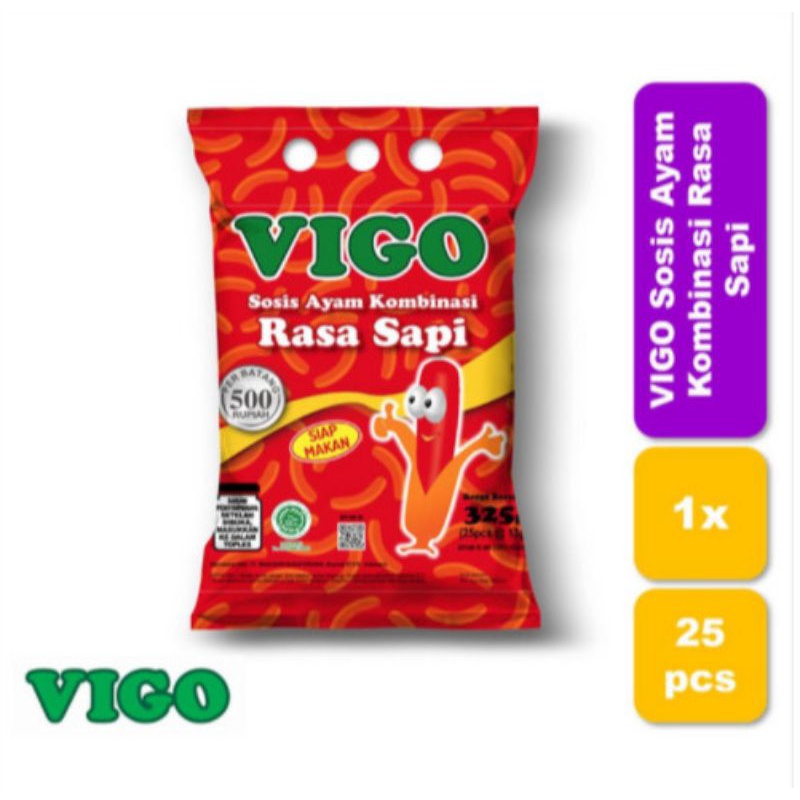 

VIGO SOSIS SAPI BAG ISI 25 pcs @325gr