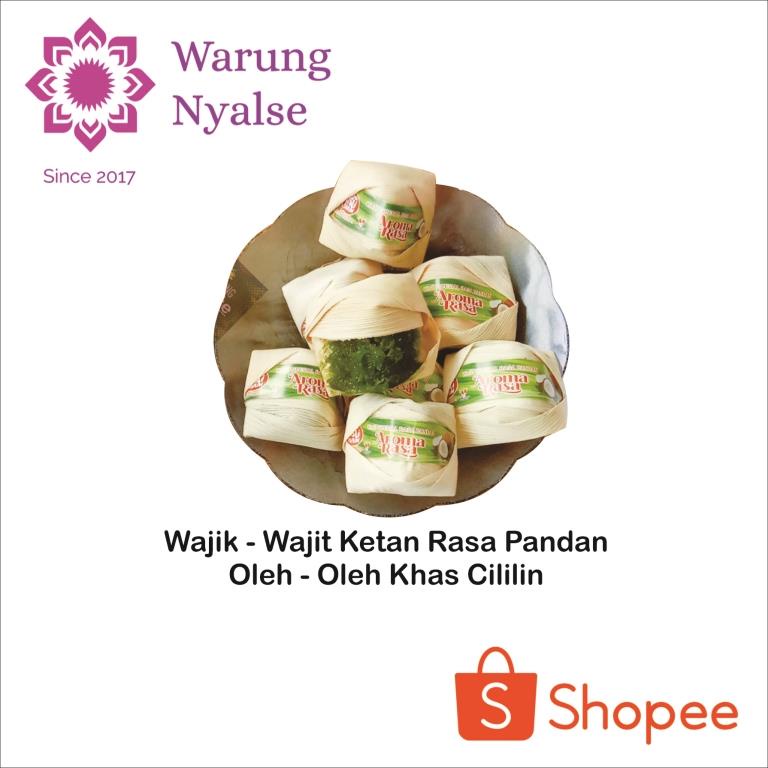 

PAKET 2 KG WAJIT RASA PANDAN "WARUNG_NYALSE"/ WAJIK ASLI CILILIN BANDUNG/WAJID DODOL OLEH OLEH KHAS SUNDA WAJIT BANDUNG MURAH MERIAH "Warung NYALSE