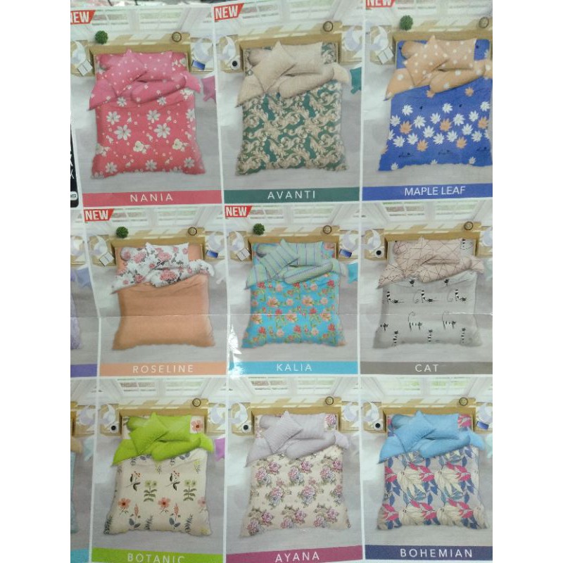 sprei my love asli king size 180x200x30