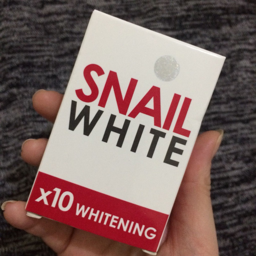 [READY] Snail White Gluta Soap x10 by Dream