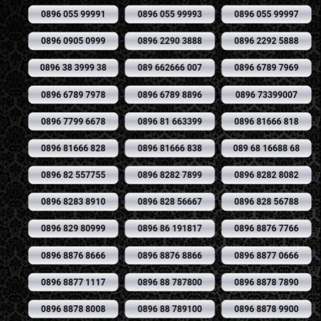 Nomor cantik 3 tri MURAH MERIAH