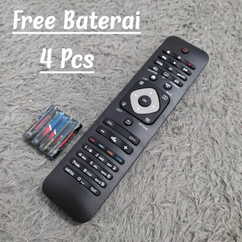Remote Philips Smart TV Terbaru 100% New - Remote Philips Digital TV Smart TV