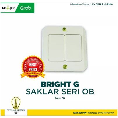 Saklar Merk Bright G 702 Seri OB