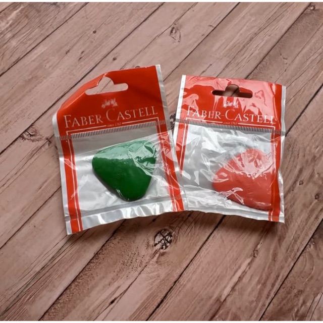 (1pc) Penghapus faber castell / penghapus crayon / grip eraser faber castell