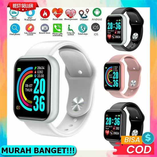 Jam Tangan Hp Android Tercanggih Kamera Sim Sdcard Terlaris T8 Smart Watch 1.54 In Jam Smartwatch Wa