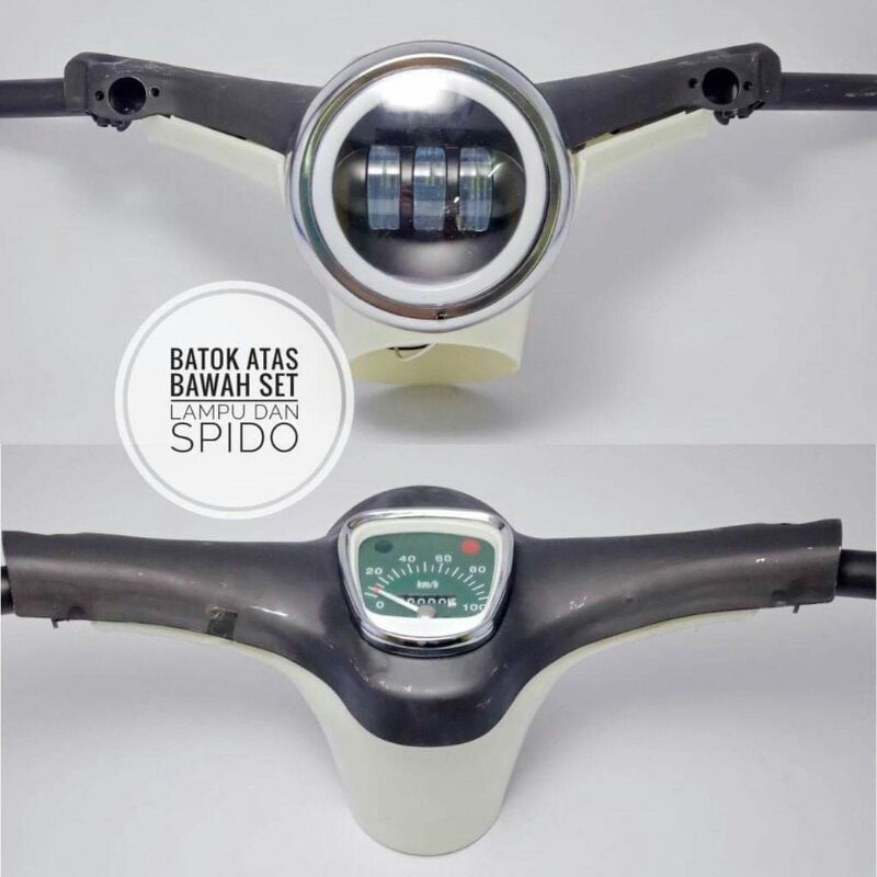 BATOK TOTOK C70 IMPORT SET SPEEDO DAN LAMPU DEPAN DAYMAKER MOZ