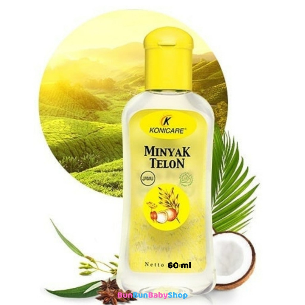 Konicare Minyak Telon Oil Perawatan Bayi New Born Baru Lahir Murah Perlengkapan Mandi Baby 60ml Bunb