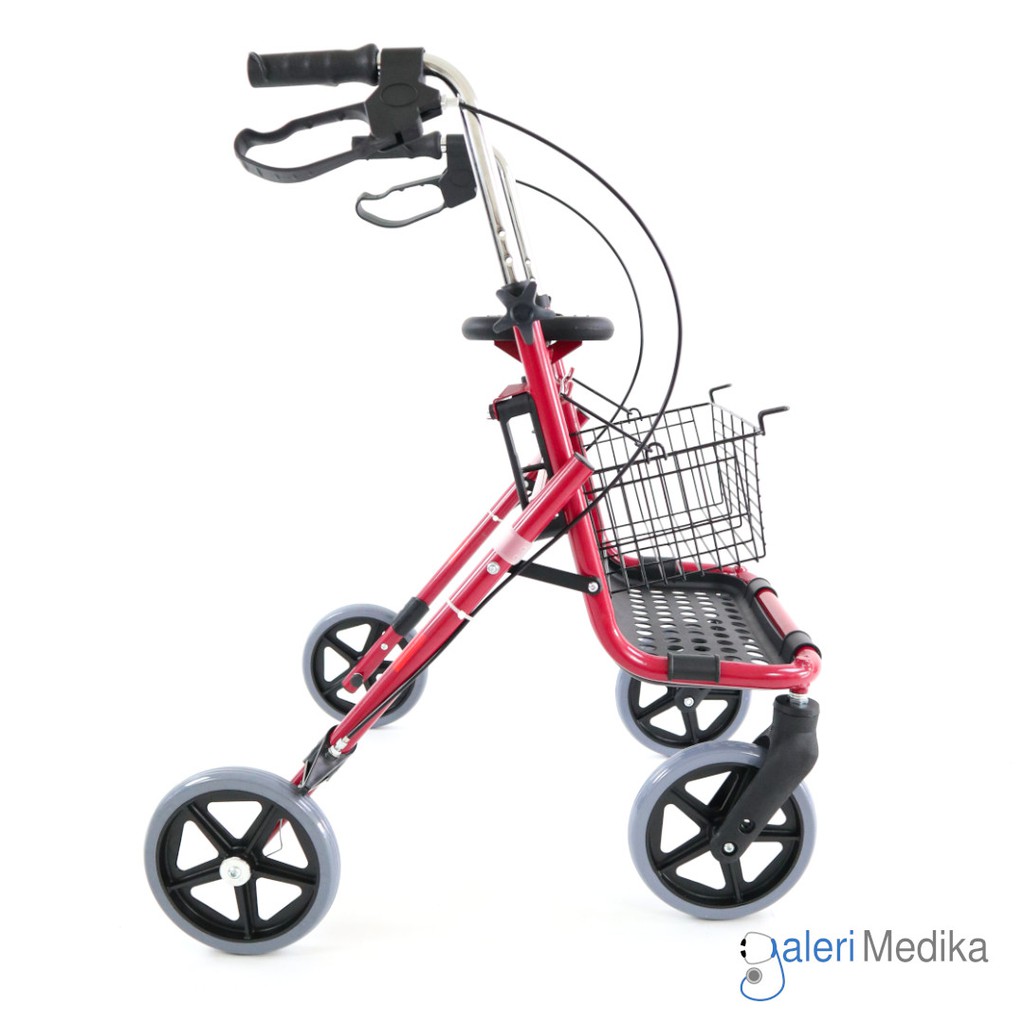 Walker Rollator GEA FS914H / FS 914 H / FS-914H - Alat Bantu Jalan (KHUSUS GOJEK)