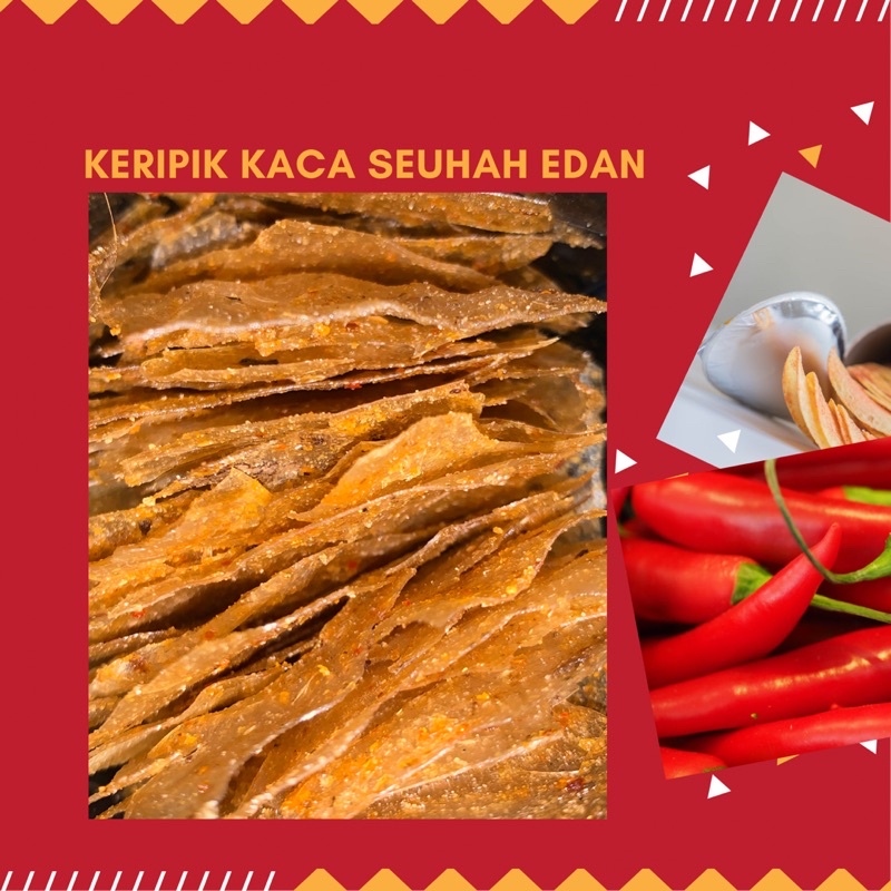 

Kerpik Kaca Seuhah Lumayan (250gram)