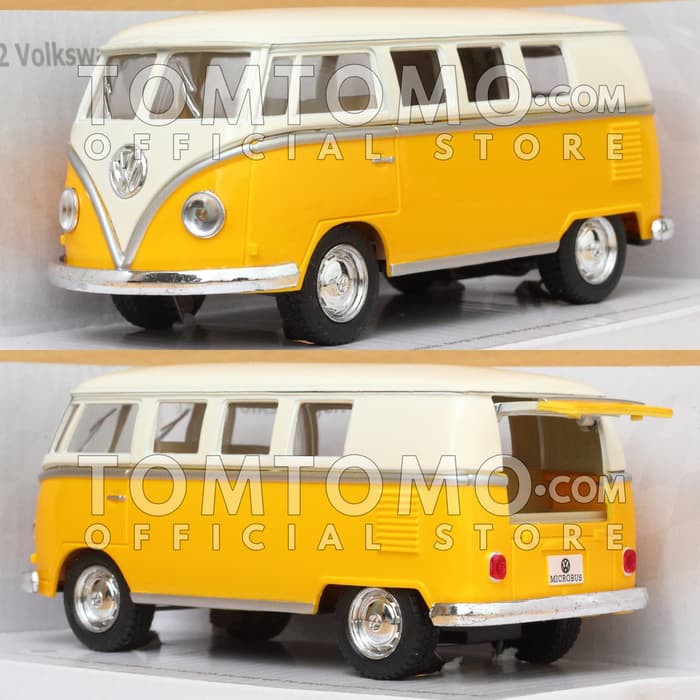 Dijual VW Bus Kombi M Miniatur Mobil Mobilan Klasik Kado Mainan Anak Laki Murah
