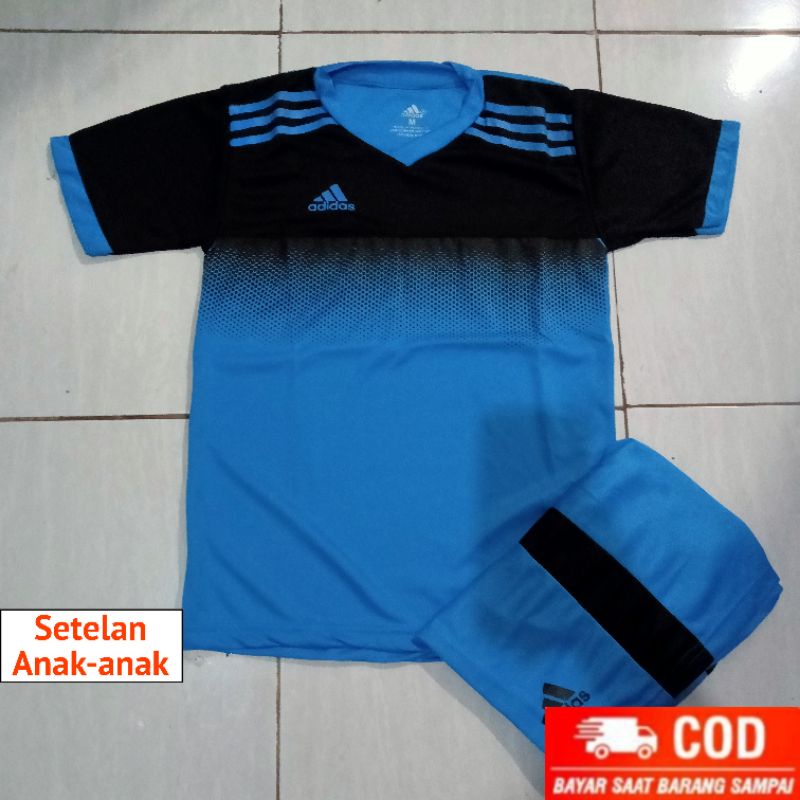 [ Termurah ] ADS: jersey setelan baju olahraga anak anak usia 6-14 tahun setelan olahraga sepak bola voly tenis futsal