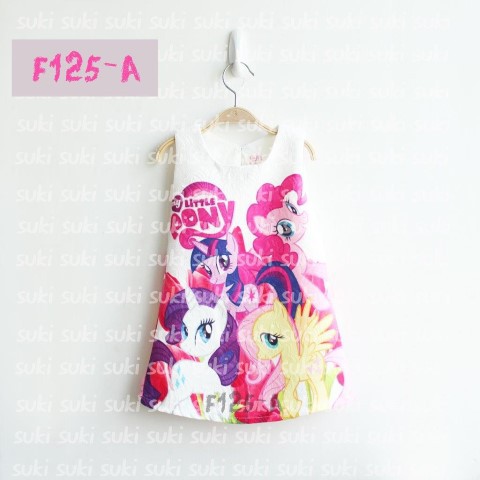 Dress Jacquard Anak Perempuan My Little Pony (F125-A)