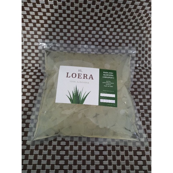 

Potongan daging nata de aloevera lidah buaya jumbo pontianak murni alami