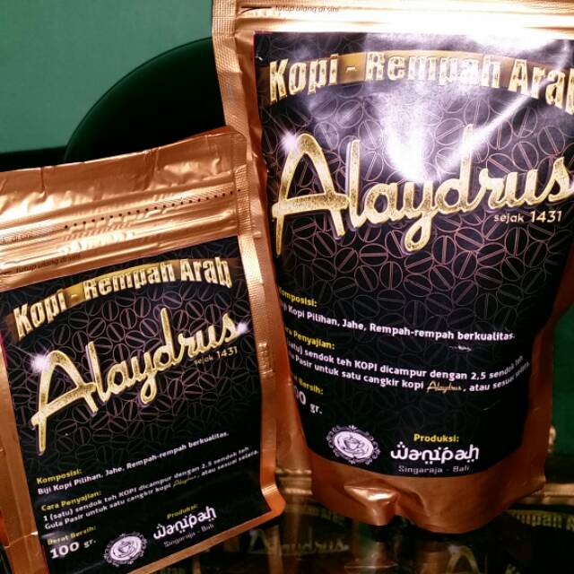 

Kopi rempah arab alaydrus