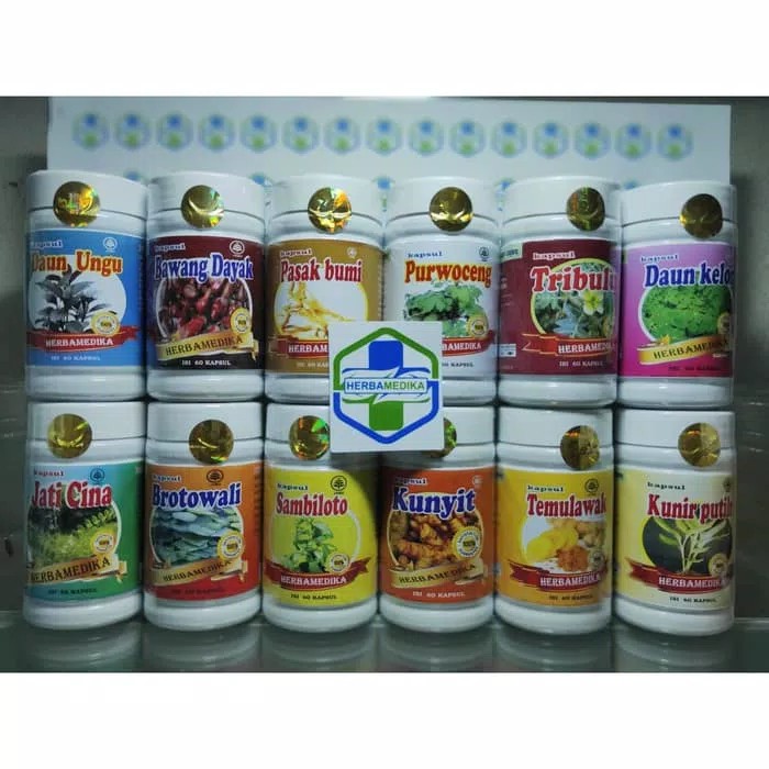 

Paket Kapsul Herbamedika isi 60