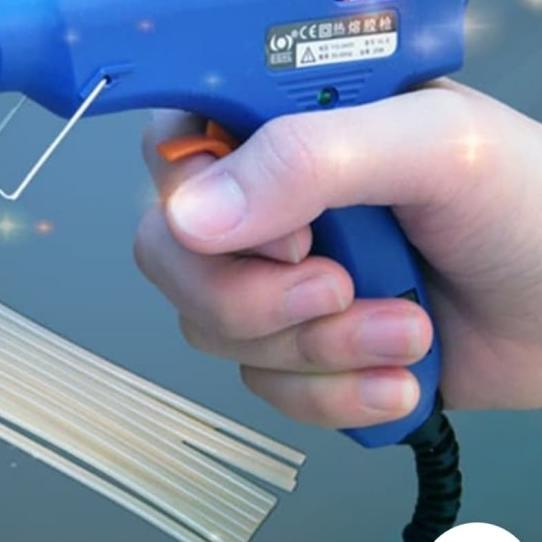 

Alat Lem tembak glue gun 20W + 10pcs lem bakar cair / lilin