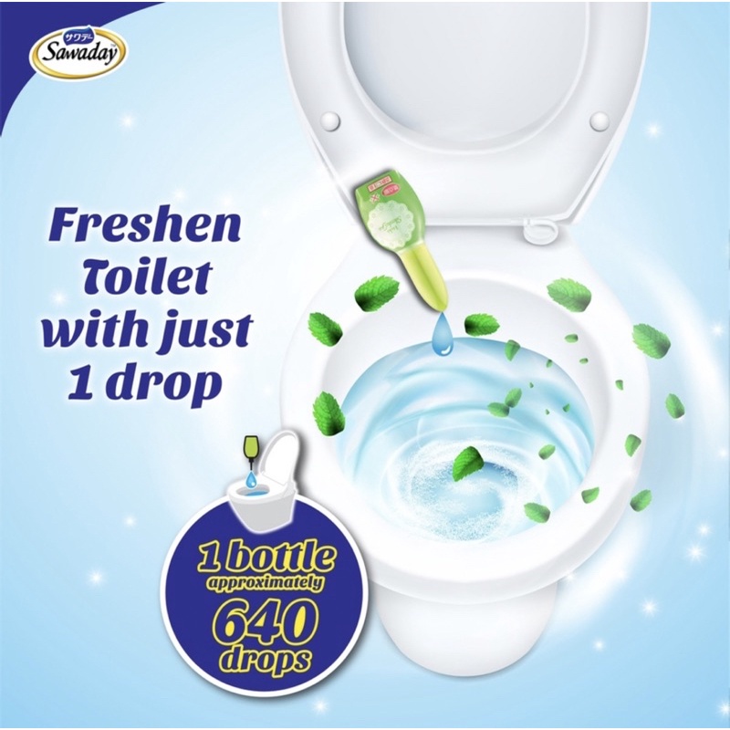 Sawaday One Drop 20ml Freshen Toilet with Just 1 Drop