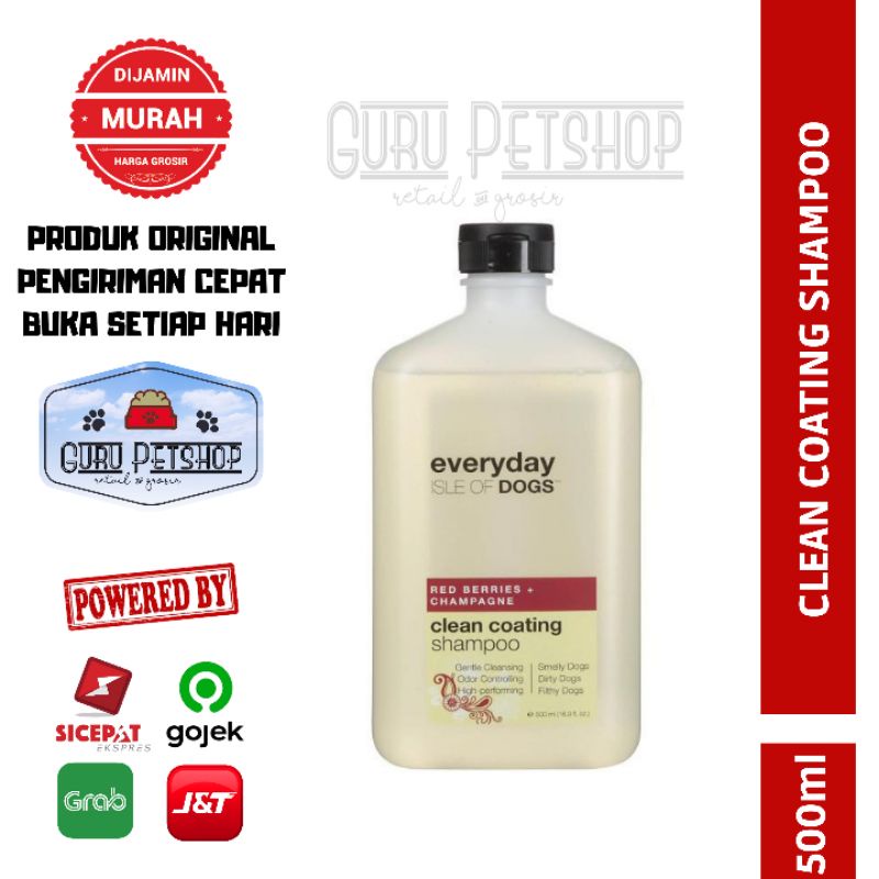 Isle Of Dogs Clean Coating Shampoo / Lush Silky Coating Conditioner 500ml