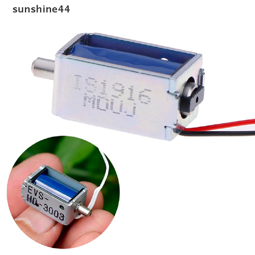 Sunshine Katup solenoid Elektrik Mikro Dc 3v Untuk Kontrol Aliran gas