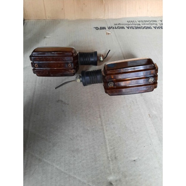 lampu sein sen yamaha Rx king kobra Rx king kotak Rx king lama lawas tua original copotan lampu riti