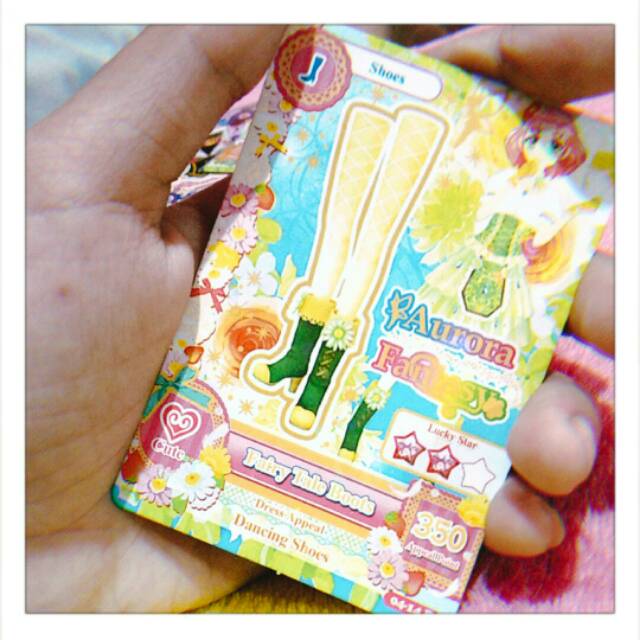 Kartu Aikatsu REPLIKA Fairy Tale Boots