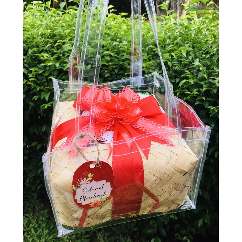 

Hampers ultah/Hampers murah/hampersNatal/ Hampers nasi kuning/porsi 2 orang
