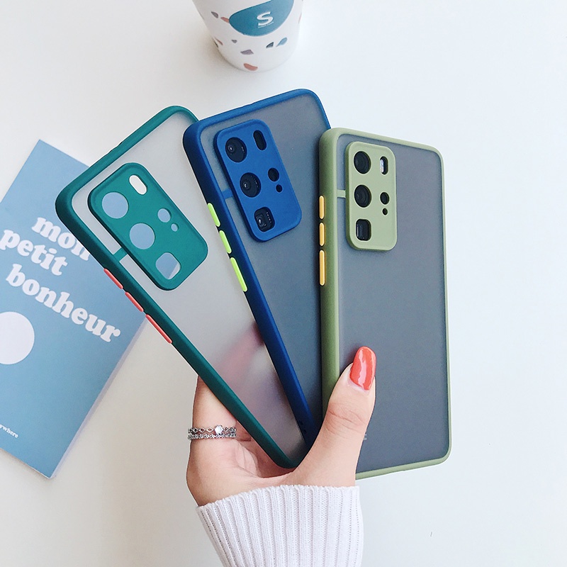 Soft Case Huawei P40 Pro + P30 Pro Soft My Choice Aero Color Button Matte