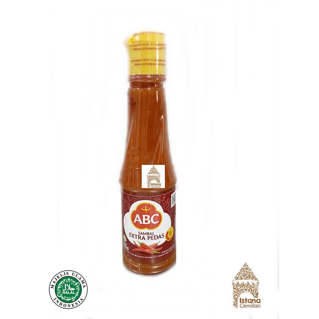 ABC Sambal Extra Pedas Botol 135 ml