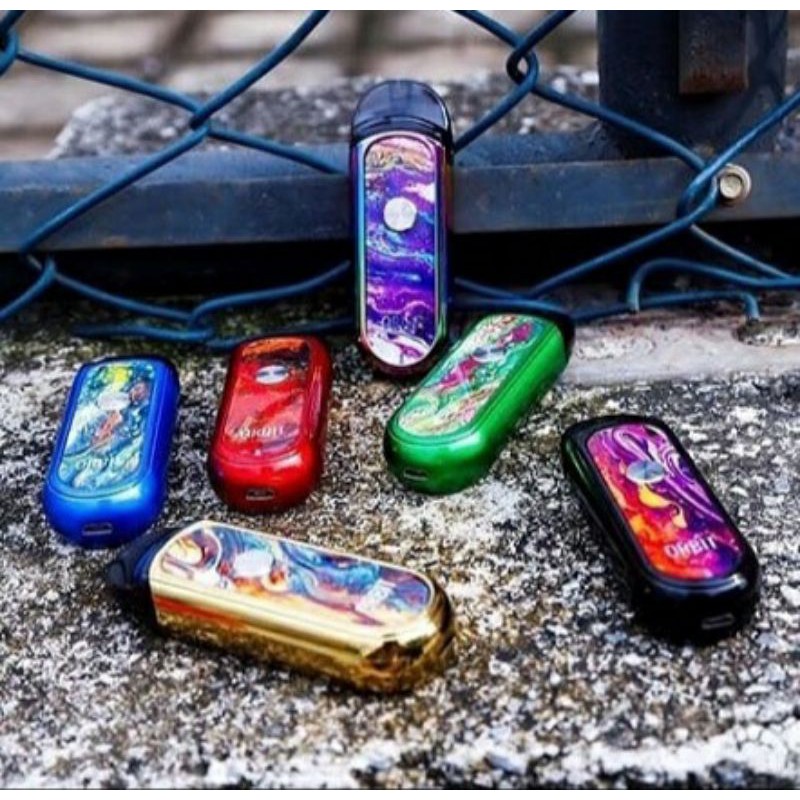 COD ELEKTRONIK KECIL (COD) VAPEE PODS MOD ORBIT Kit VAPOOR POD AUTHENTIC + LIQUID EVOD 30ML SIAP PAKAI My one jaya