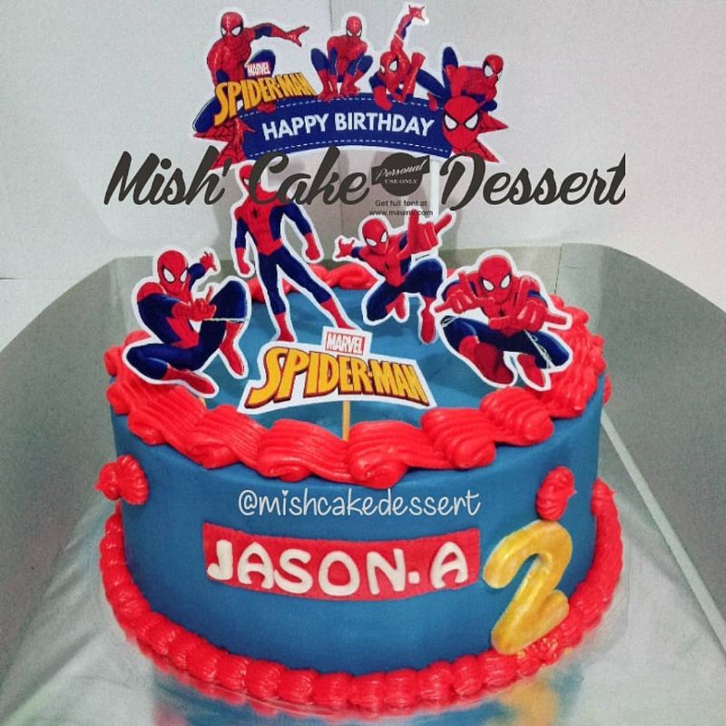 

Kue Kapten Amerika-Superman-Spiderman / Kue ulang tahun / Kue ultah / Kue karakter / Kue onlinemurah