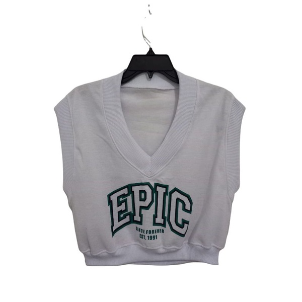 Rompi Perempuan Croop Epic // Sweater Epic Wanita