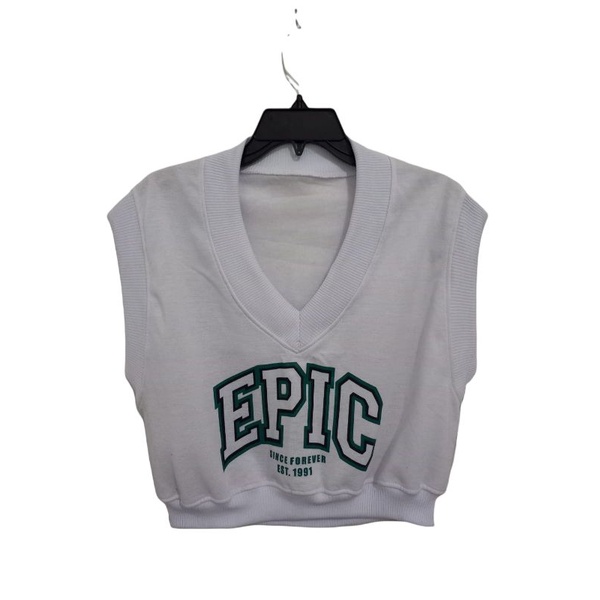 Rompi Perempuan Croop Epic // Sweater Epic Wanita