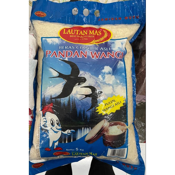 

Lautan Mas walet Pandan wangi 10 kg