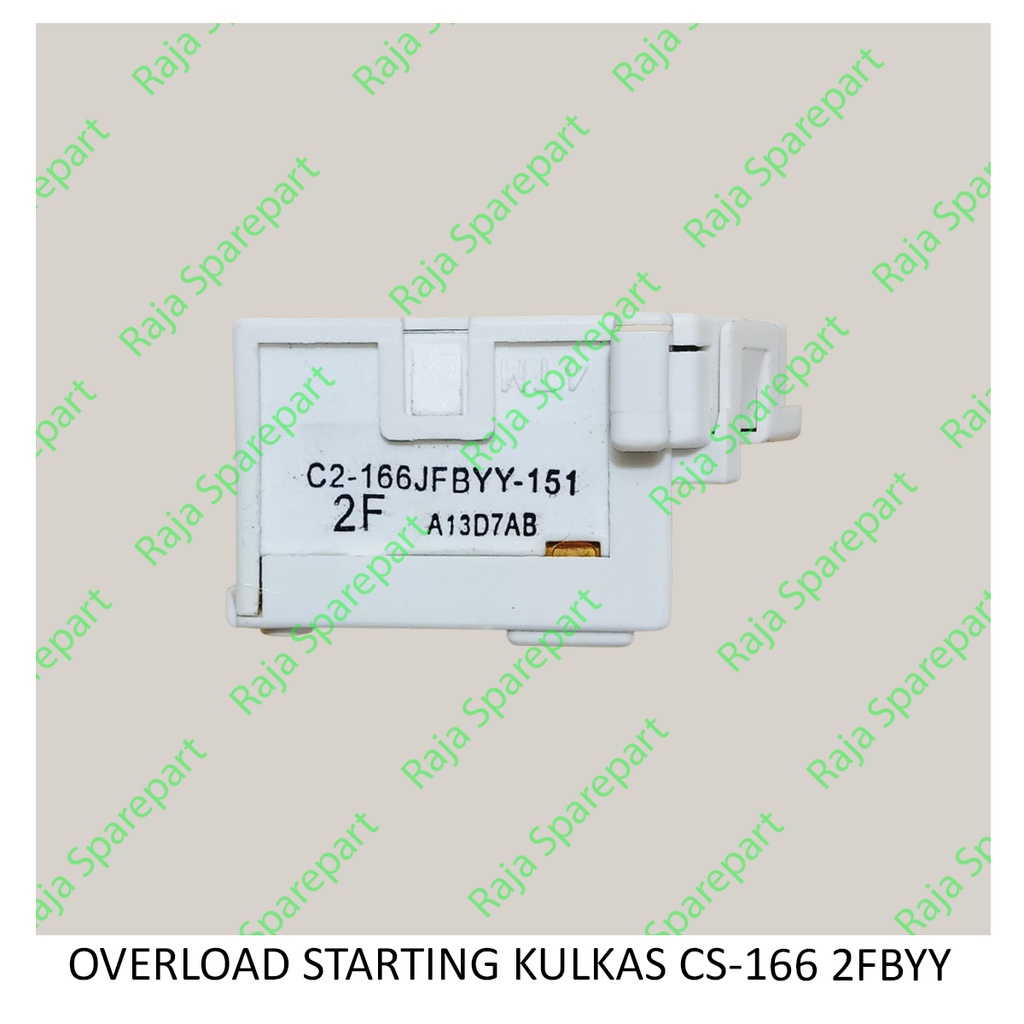 OSK166 OVERLOAD KULKAS/OVERLOAD STARTING KULKAS CS-166 2FBYY (HARGA PERBIJI)