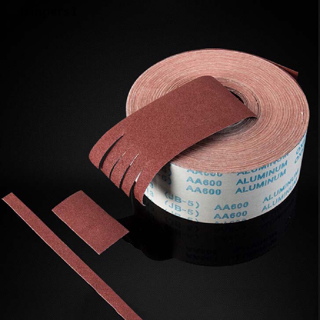 (lsingers1) Kertas Amplas Gulung 80-240Grit Panjang 1m Untuk Poles Metal