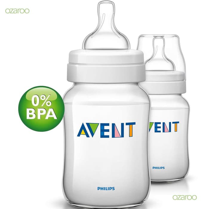 (SATUAN) Philips Avent Classic+ Bottle 125ml / 260ml / BOTOL SUSU BAYI SATUAN / CLASSIC