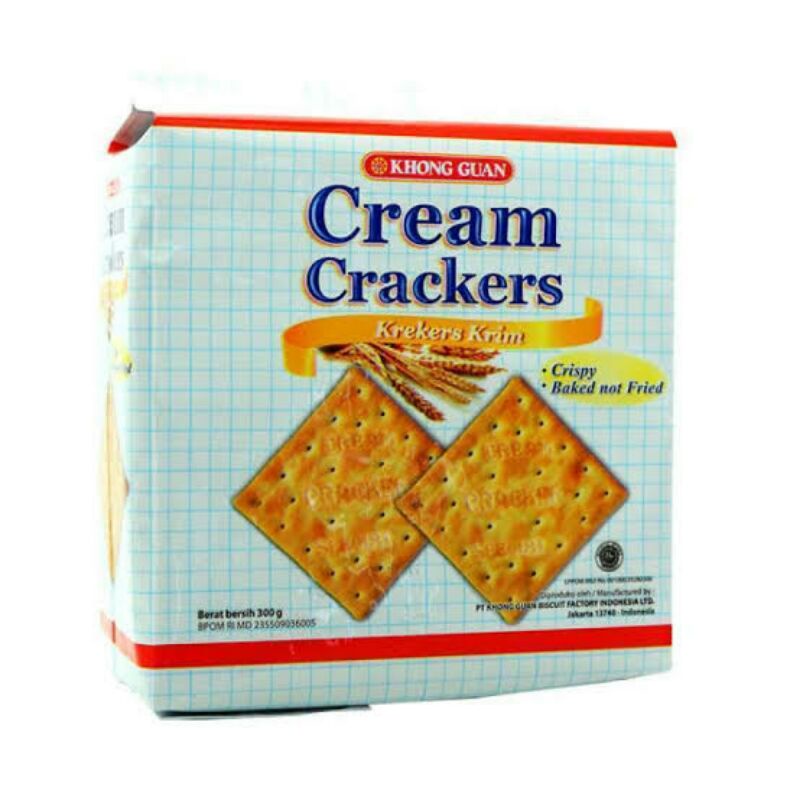 

Cream crackers(crispy,baked not fried)300gram